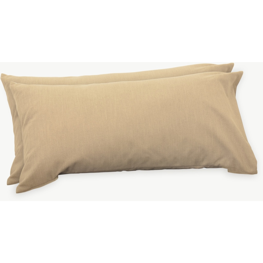 SUND Kuddfodral Tyg Duse beige 2 Pack