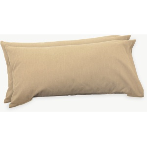 SUND Kuddfodral Tyg Duse beige 2 Pack
