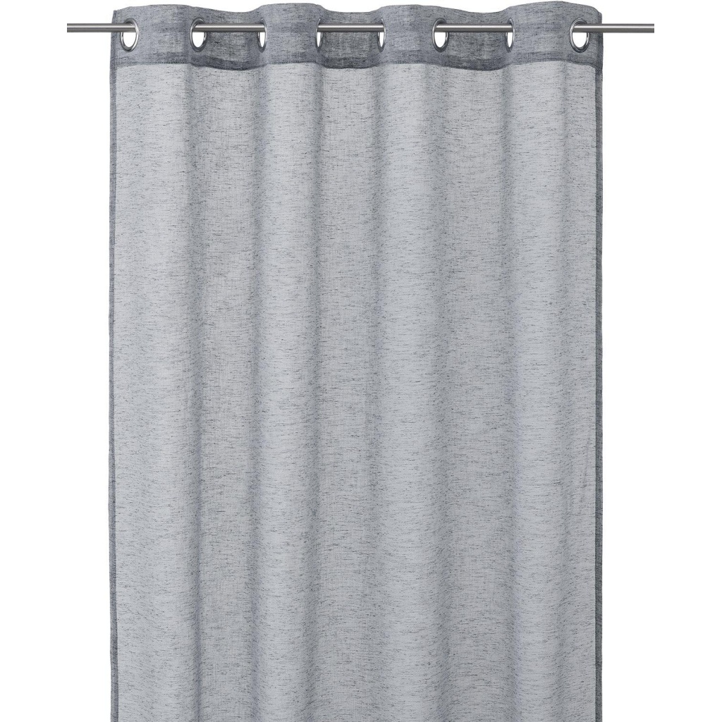 Evely Öljettlängd 2P Svart 2x140x250cm