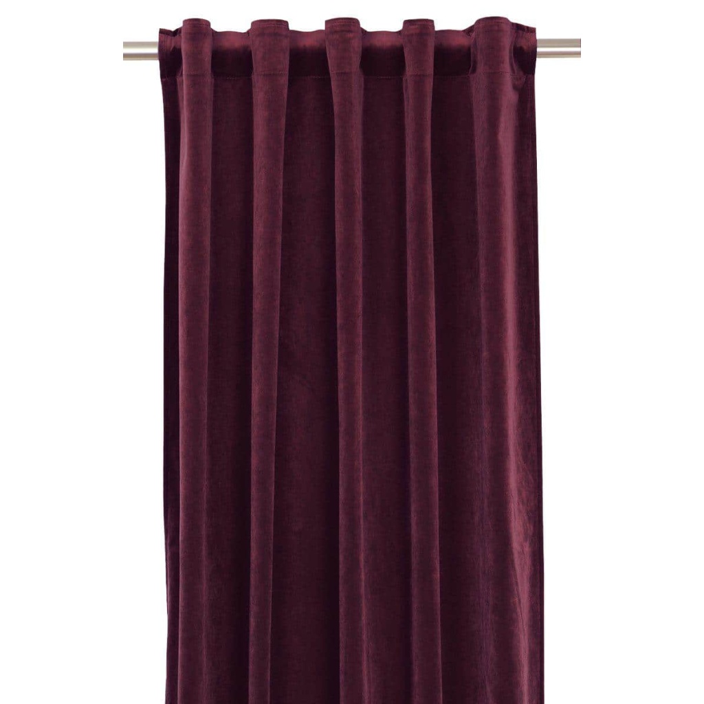 Elise Gardin 2P Vinröd 2x135x280cm