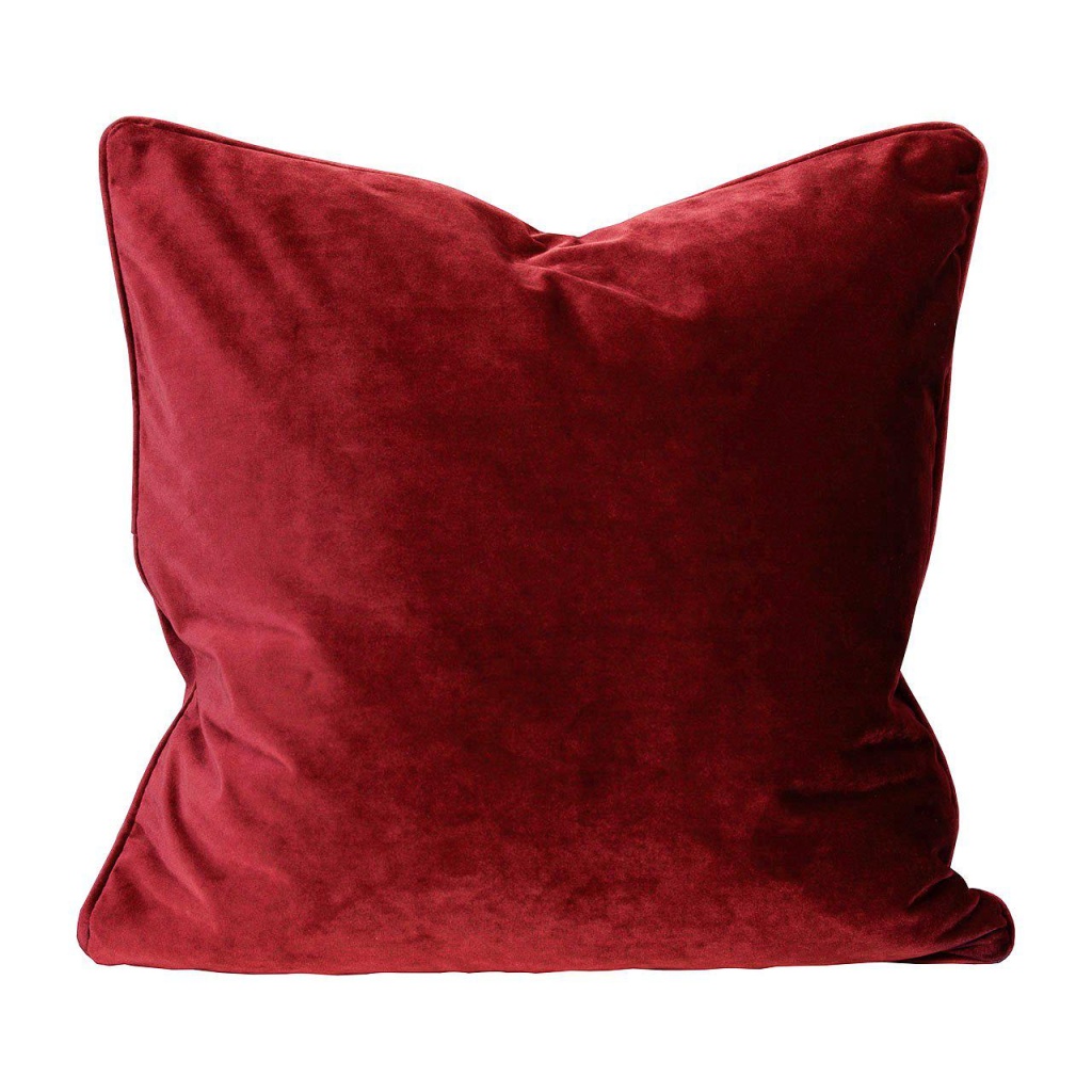 Elise Kuddfodral Röd 45x45cm