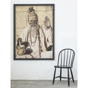 Daksha Bonad Brun 100x140cm