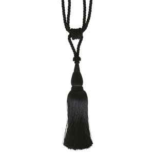 Trassel Omtag Svart LÄNGD 62cm