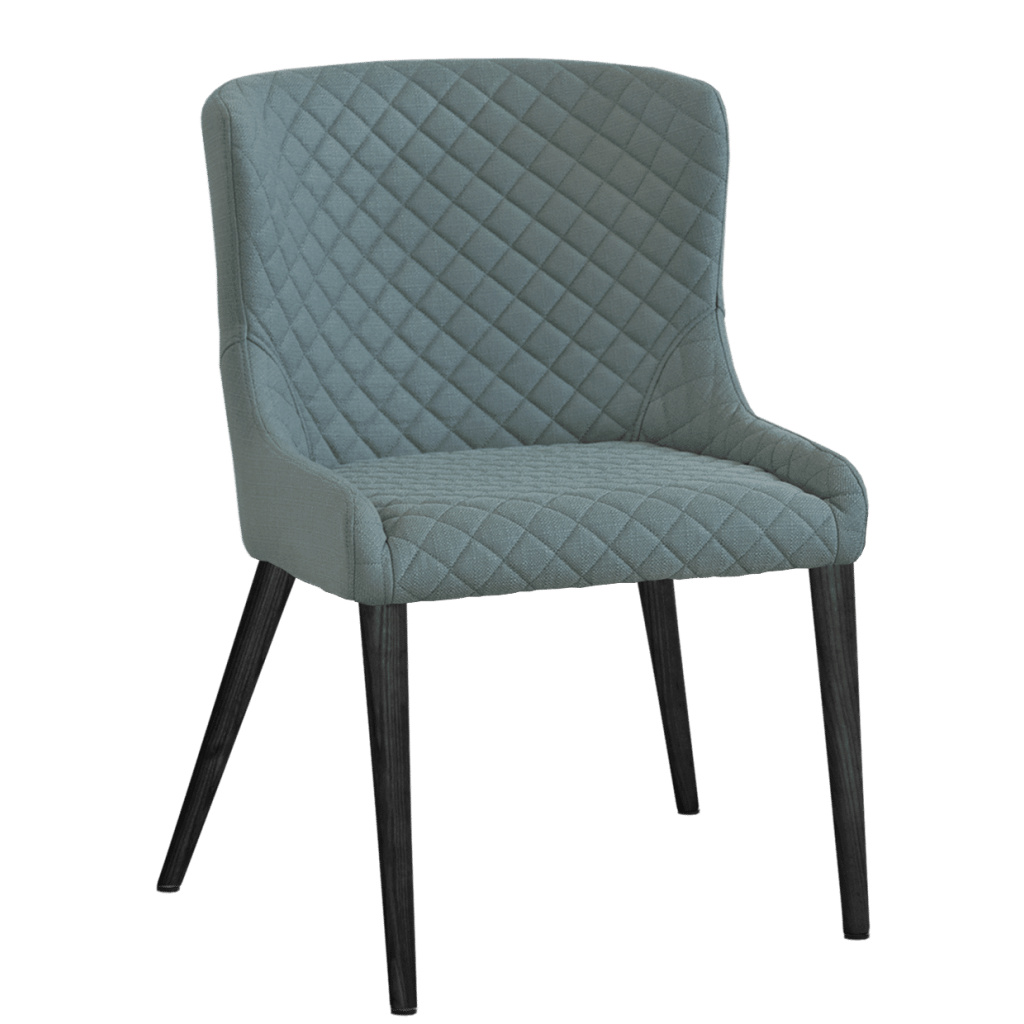 Hamilton Stol Sea/Svartbets Folierad 2-pack