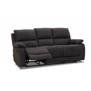 Kansas 3-sits Reclinersoffa Grafitgrå