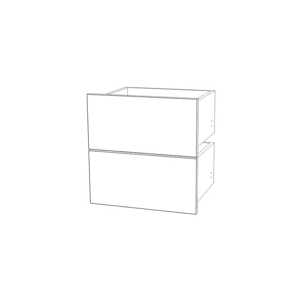 Cube Låda 2-pack Vitlack
