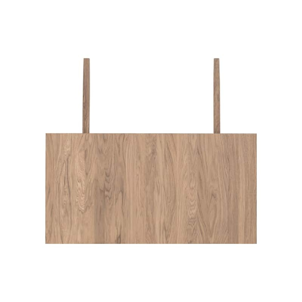 GARDA tilläggsskiva 50x95 vitoljad ek