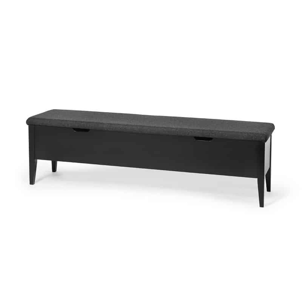 Klinte Bänk 160 Svartlack