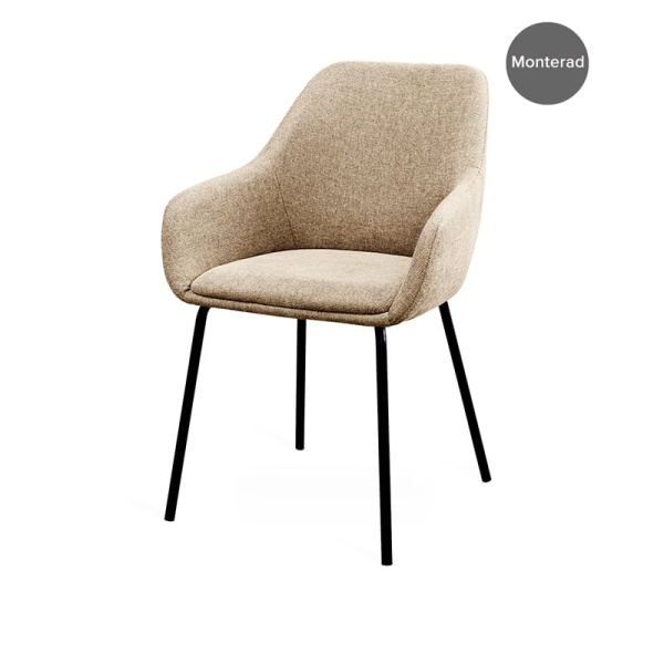NAVO stol tyg Frida beige