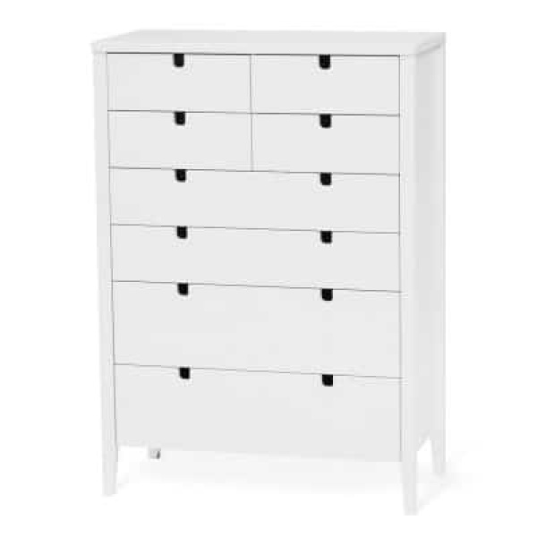 Klinte Byrå 36x73cm Vit
