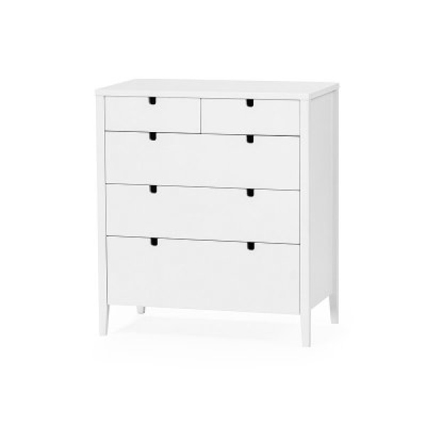 Klinte Byrå 36x73cm Vit