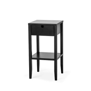 Klinte Sängbord 36x70cm Svart