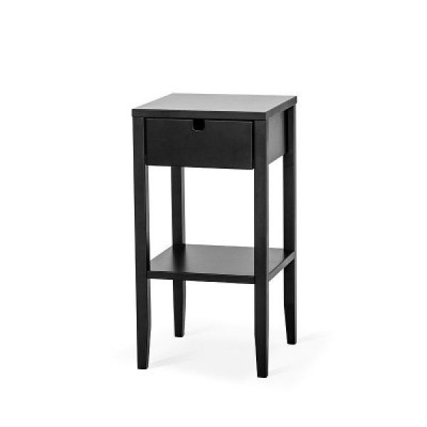 Klinte Sängbord 36x70cm Svart