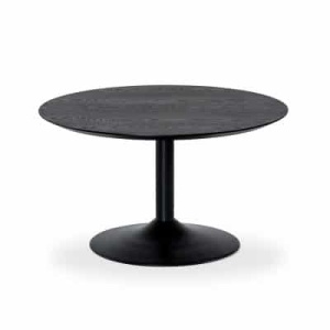 Miles soffbord 80cm Svart