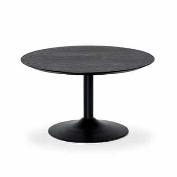 Miles soffbord 80cm Svart