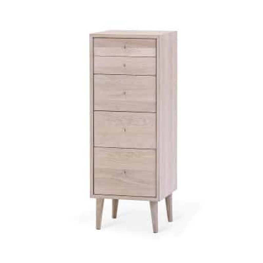 Nordik Byrå 38x104cm Vitoljad ek