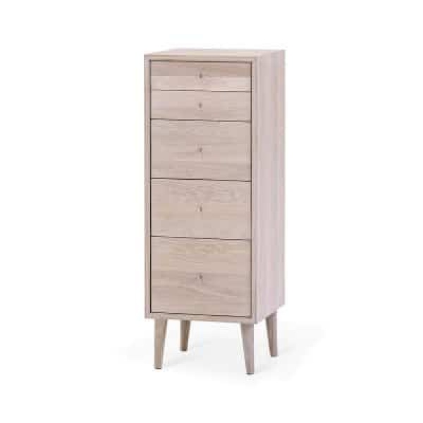 Nordik Byrå 38x104cm Vitoljad ek