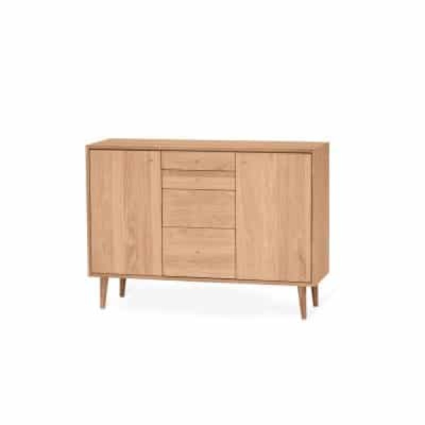 Scandi Skänk/Sideboard 85x115cm oljad ek