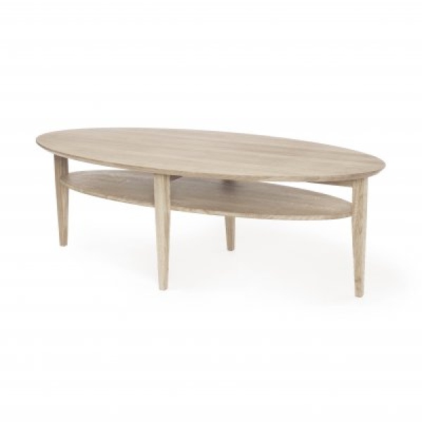 Tango Soffbord ellips 160x70cm vitoljad ek