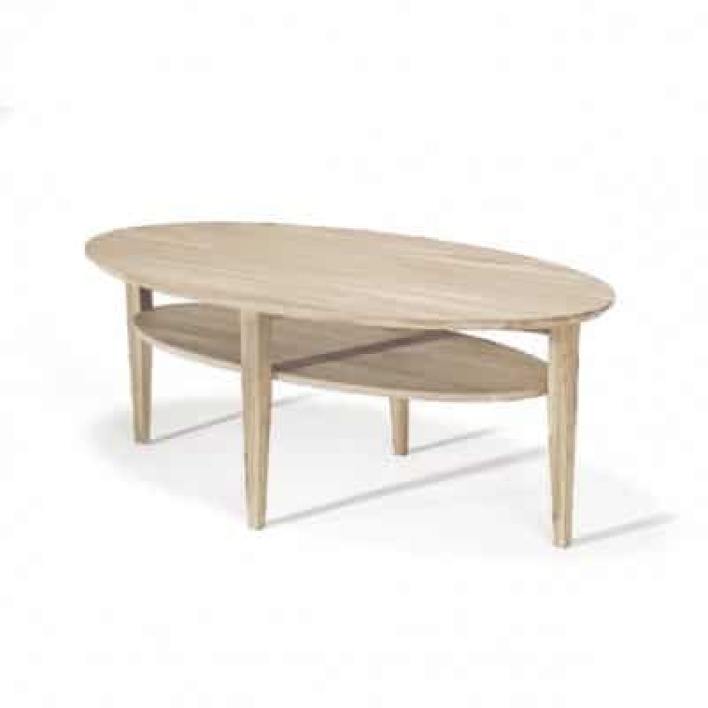Tango Soffbord ellips 130x70cm vitoljad ek