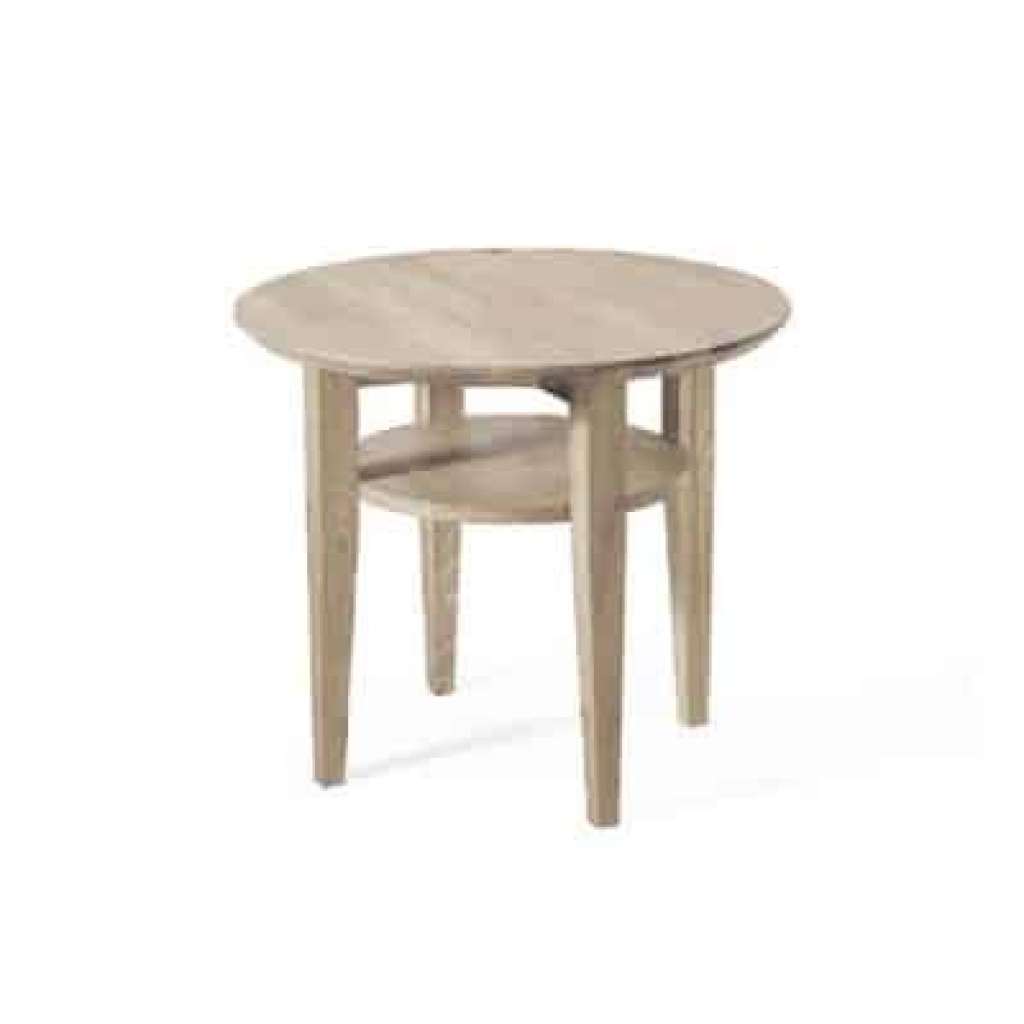 Tango soffbord 60cm vitoljad ek