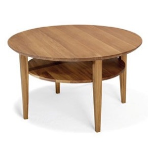 Tango soffbord 90cm Oljad Ek