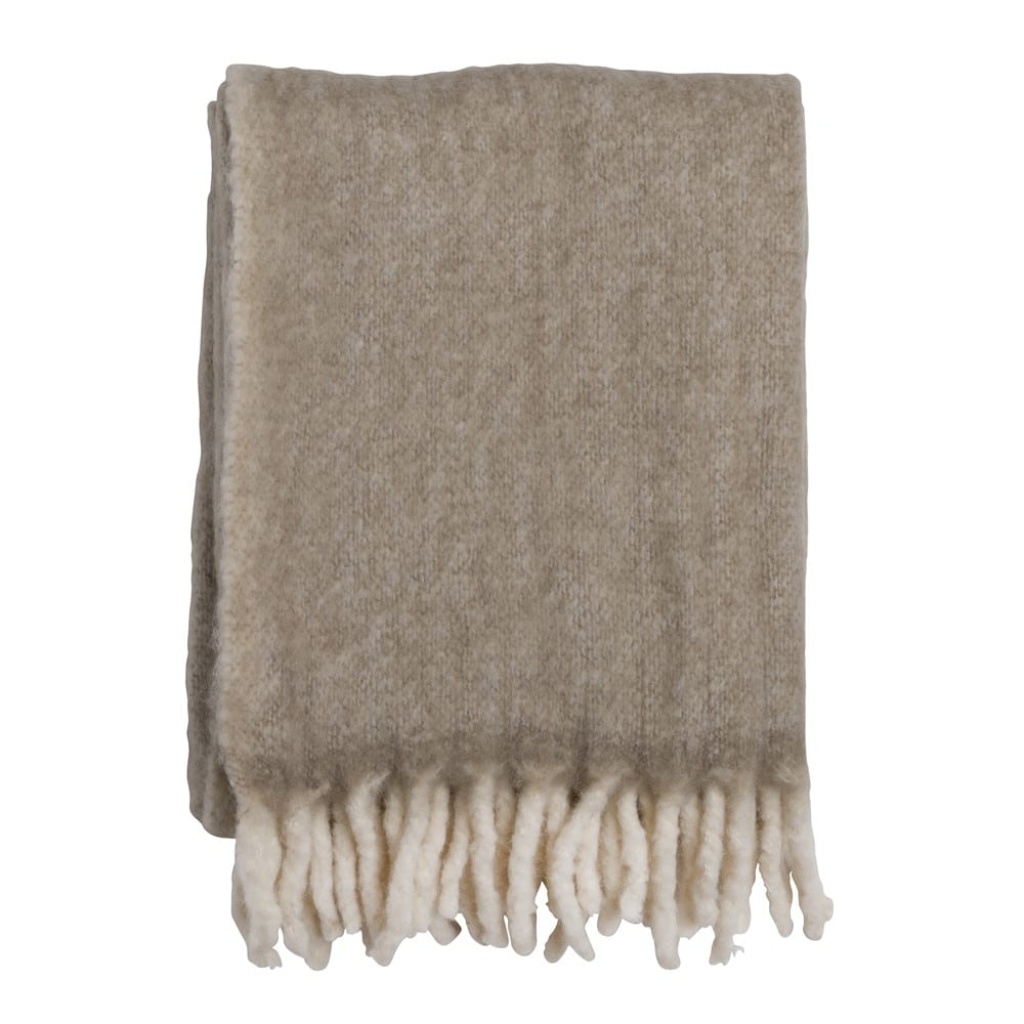 Pläd Morgan Beige