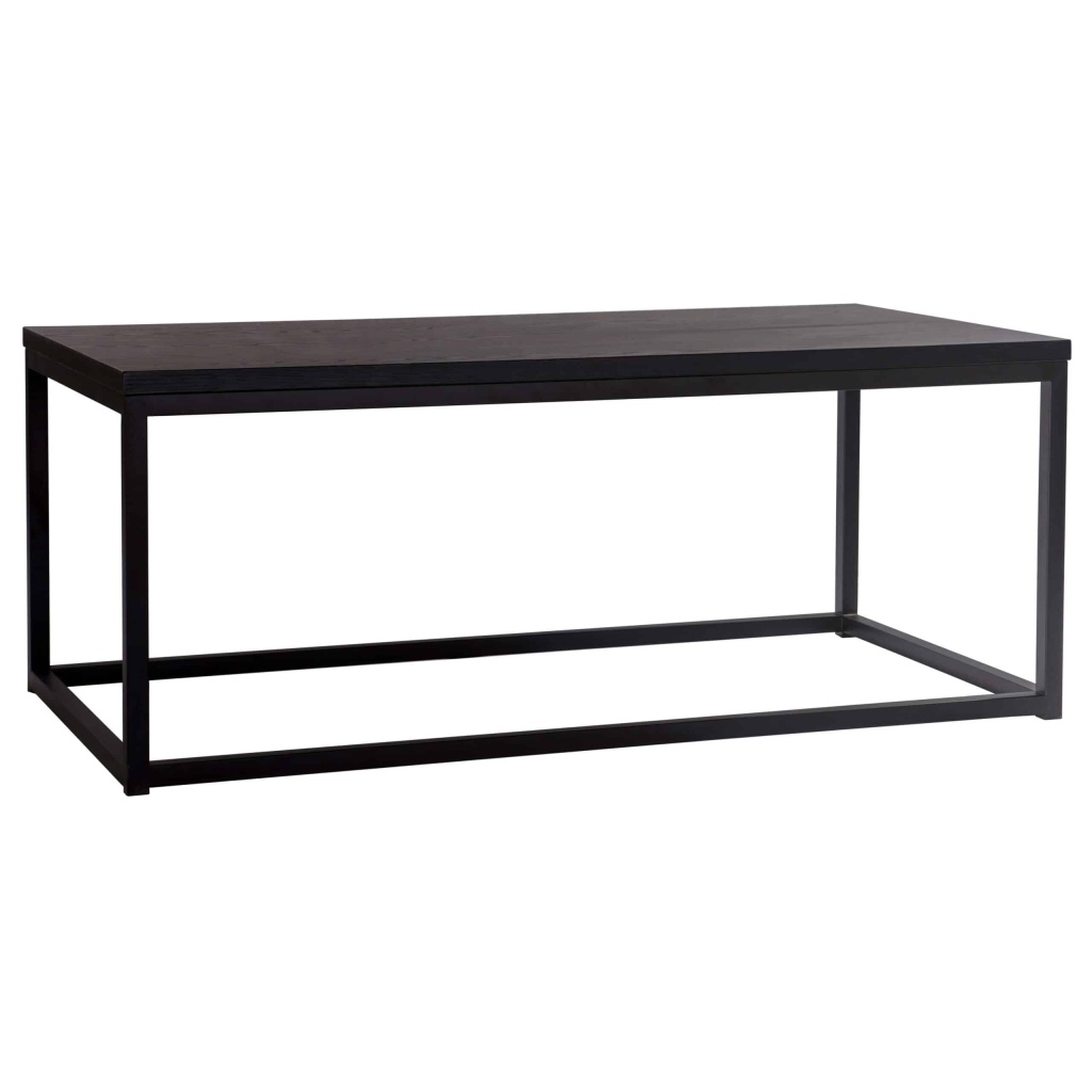 ACERO 22 Soffbord 120x60 svartbrun ask
