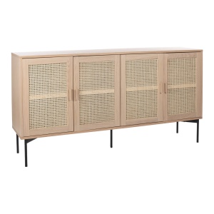 RAFFELS Sideboard 4 dörr ,vitpigmenterad