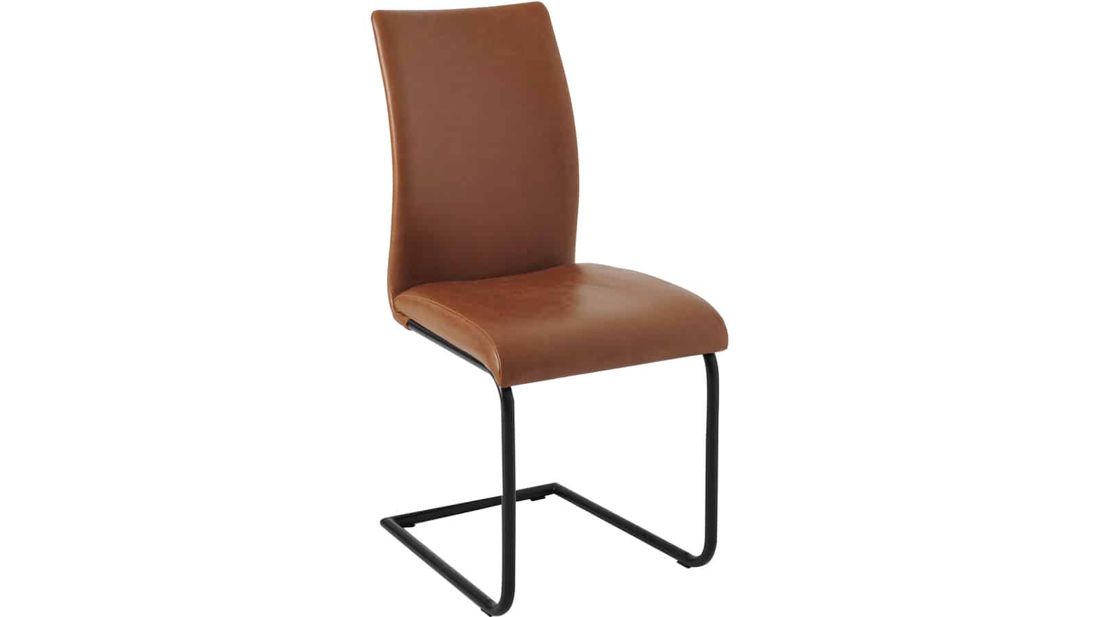 LINA Matstol Vintage PU ljus brun