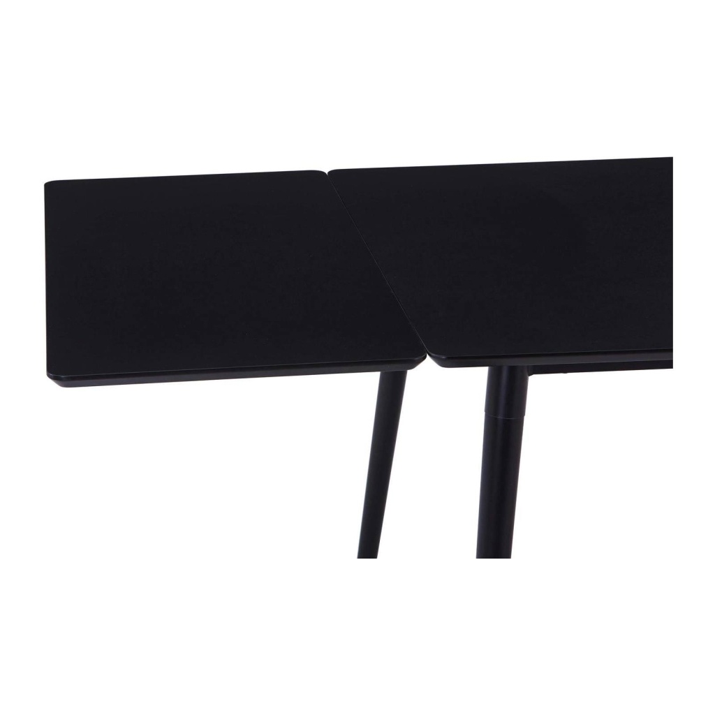 VIKEN klaff 45x80 svart ask melamine