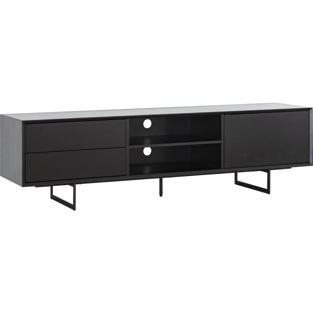 VISION Tv bänk svart 180x42x50