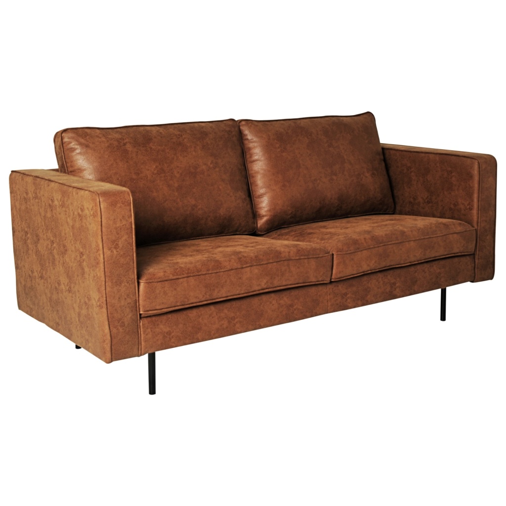 Texas 2,5 sitssoffa Cognac
