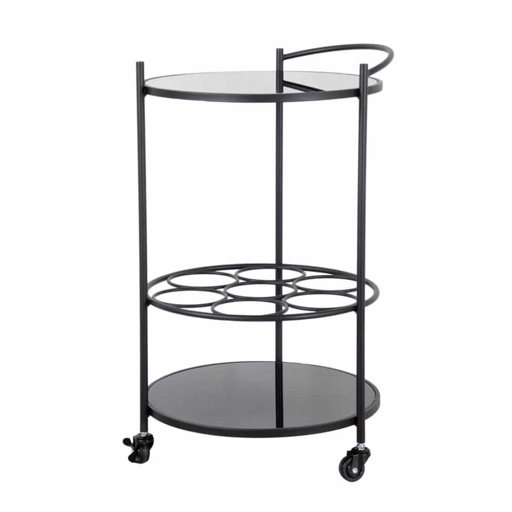 Serveringsvagn Svart