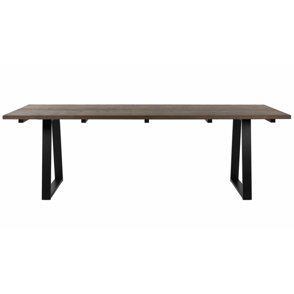 BELFORT Matbord 240×100, mörkbrun