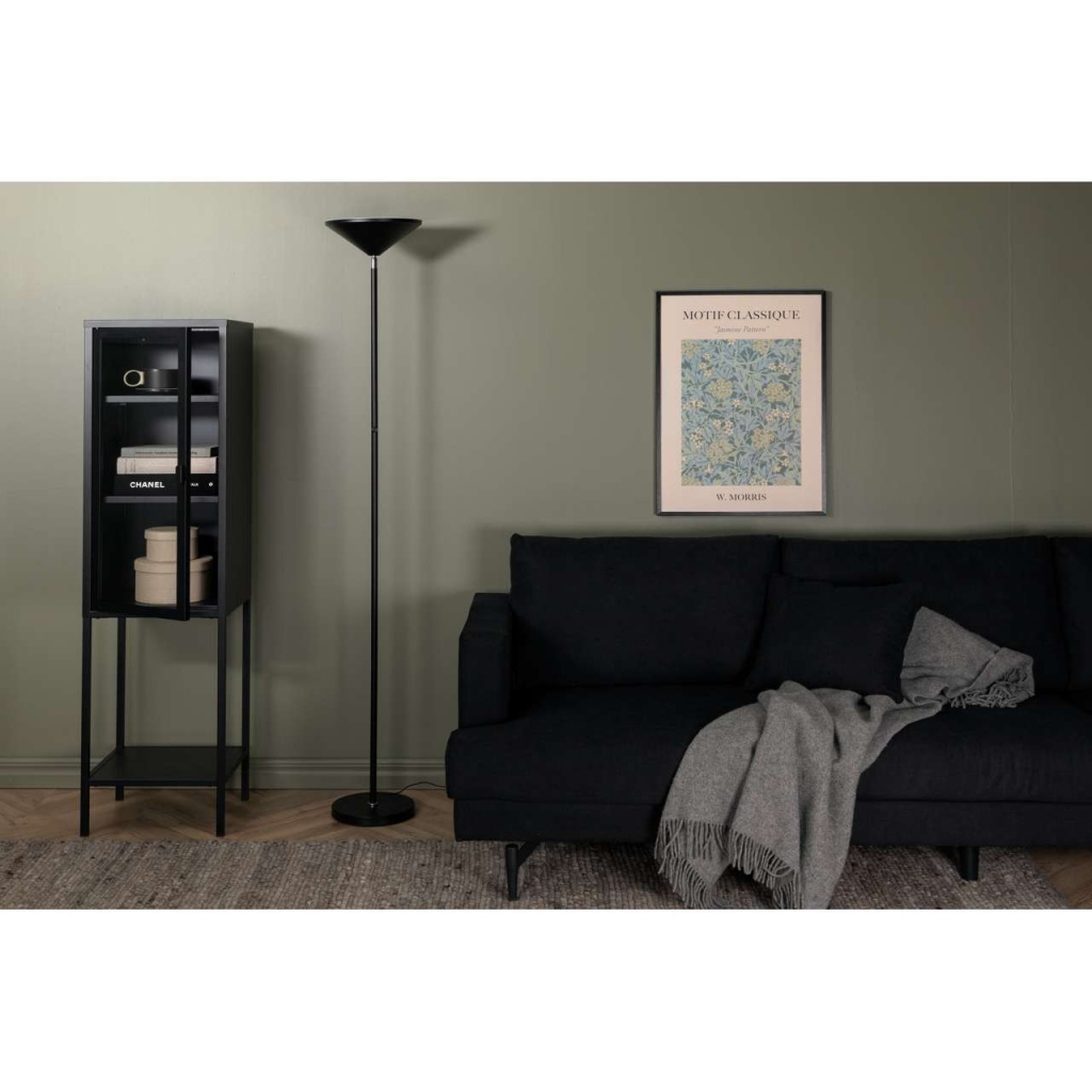 Corong -Golvlampa - Svart/Svart