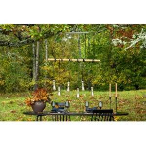 Fall -Taklampa - Beige/beige