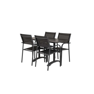 Denver Matbord med Santorini Matstolar