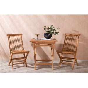 Ghana Cafébord med Kenya Matstolar