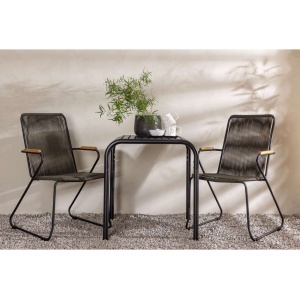 Borneo Cafébord med Bois Matstolar