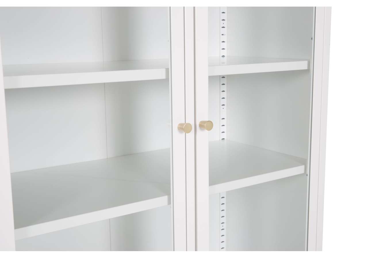 Bakal – Vitrin Bokhylla – Vit - Bild 8