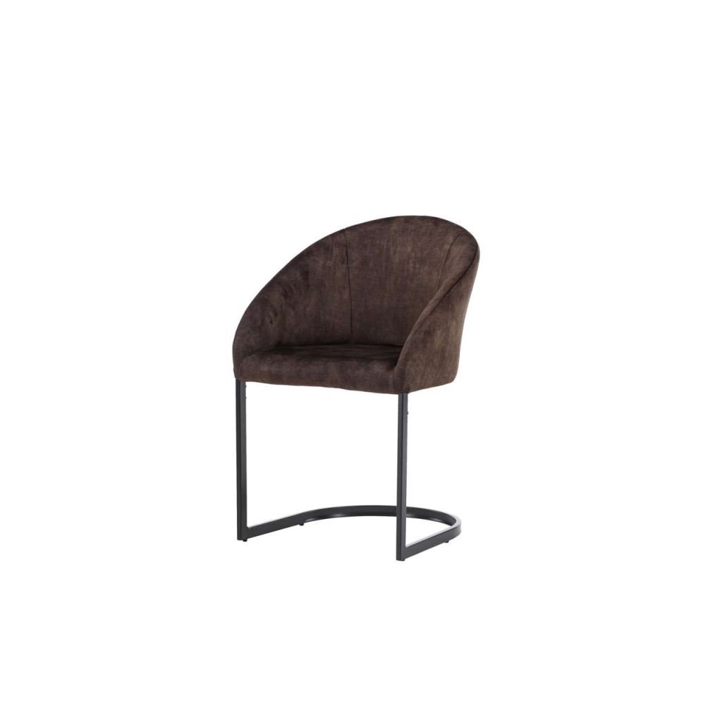 Evening Matstol - Matt Brun / Brun Fabric