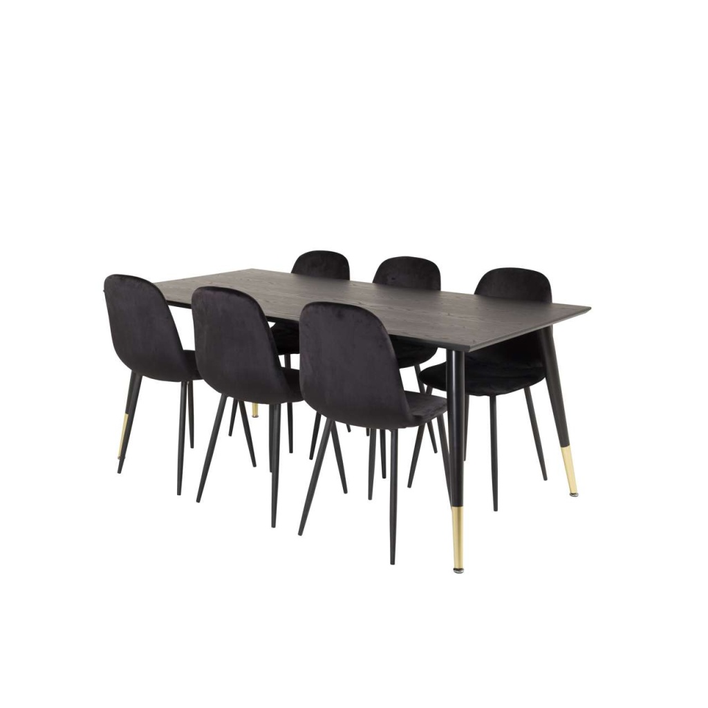 Dipp Matbord med Panter Matstolar