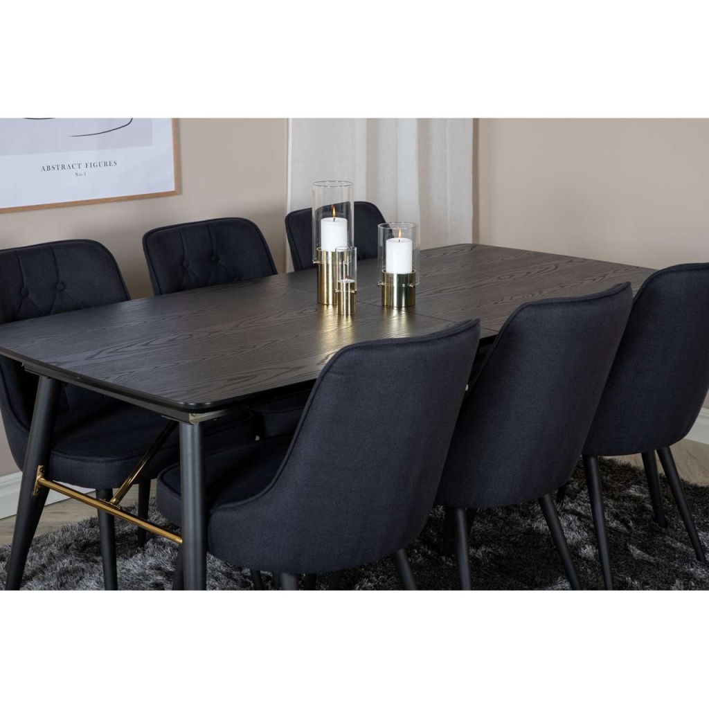 Gold Matbord med Royal Matstolar