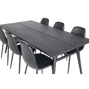 Sleek Matbord med Gulvi Matstolar
