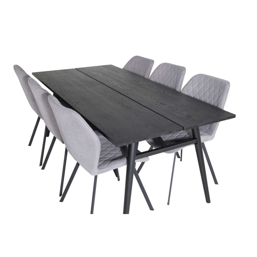 Sleek Matbord med Gemma Matstolar