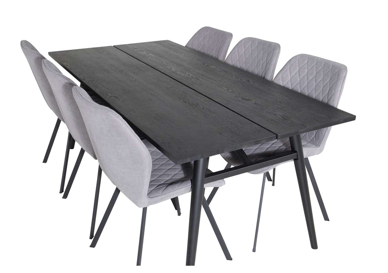 Sleek Matbord med Gemma Matstolar