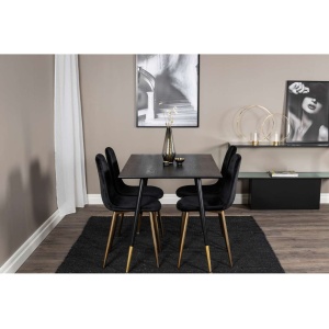 Dipp Matbord med Hiljard Matstolar