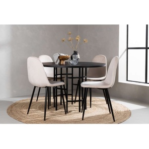 Copenhagen Matbord med Panter Matstolar