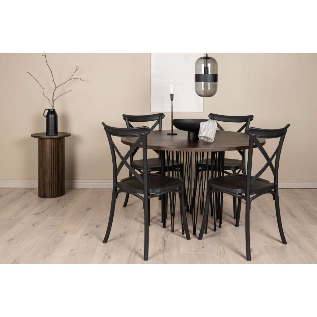 Stone Matbord med Crosett Matstolar